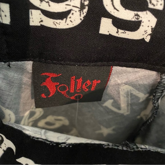 Folter Clothing Women’s S Ouija Board Skater Skirt w/ Glow-In-The-Dark design - Picture 3 of 7